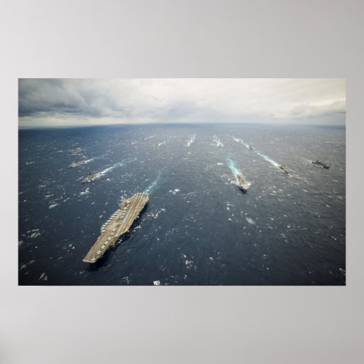 USS George Washington (CVN 73) ポスター (正面)