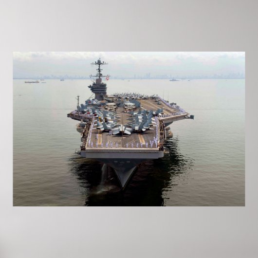 USS George Washington (CVN 73) ポスター (正面)