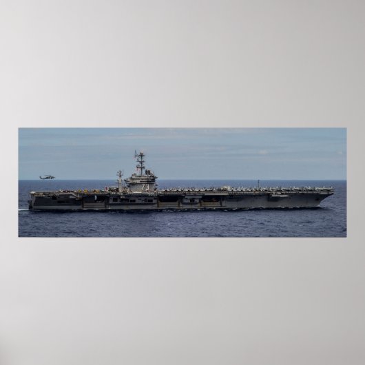 USS George Washington (CVN 73) ポスター (正面)