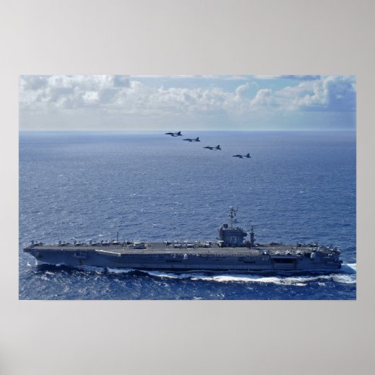 USS George Washington (CVN 73) ポスター (正面)