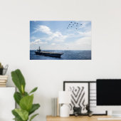 USS George Washington (CVN 73) ポスター (ホームオフィス)