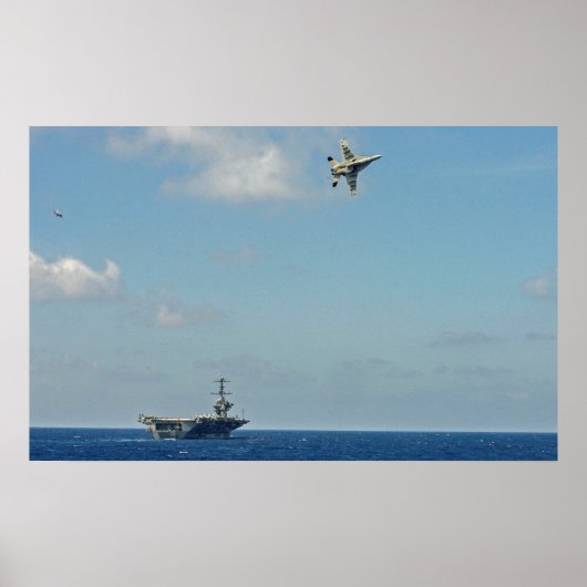 USS George Washington (CVN 73) ポスター (正面)