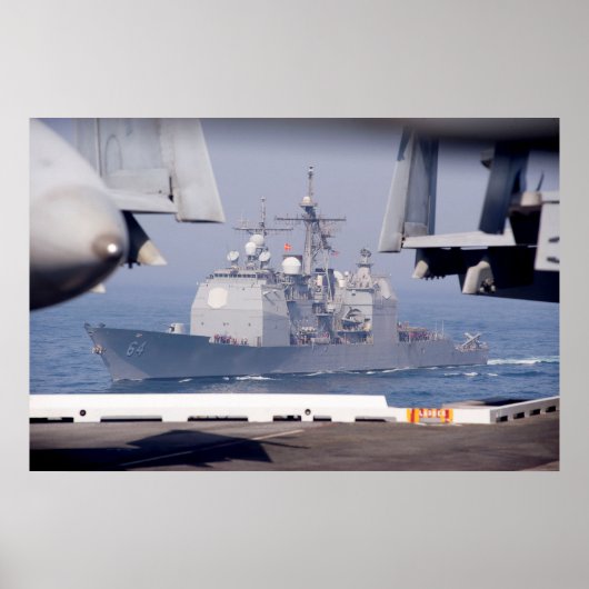 USS Gettysburg (CG 64) ポスター (正面)
