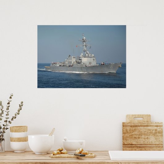 USS Gridley (DDG 101) ポスター (キッチン)