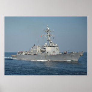 USS Gridley (DDG 101) ポスター