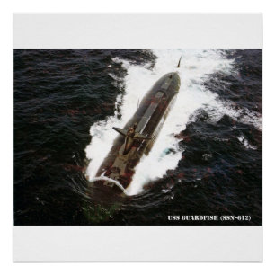 USS GUARDFISH ポスター