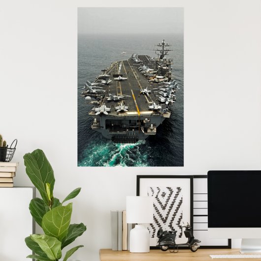 USS Harry S. Truman (CVN 75) ポスター (ホームオフィス)