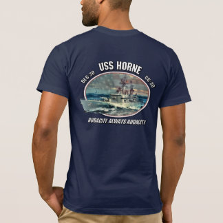 USS Horne – 大胆なTシャツ Tシャツ