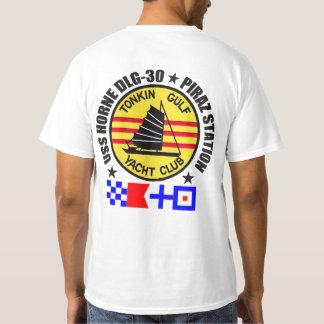 USS Horne DLG 30 Pirazの場所 Tシャツ