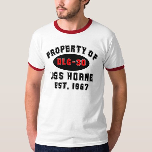 USS Horne DLG-30 Tシャツ (正面)