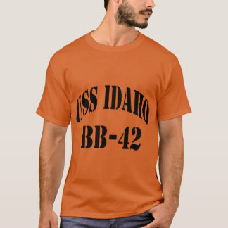 USS IDAHO BB42 SHIPS STORE Tシャツ