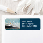 USS Independence & SS憲法ヴィンテージ ラベル (インサイチュ)