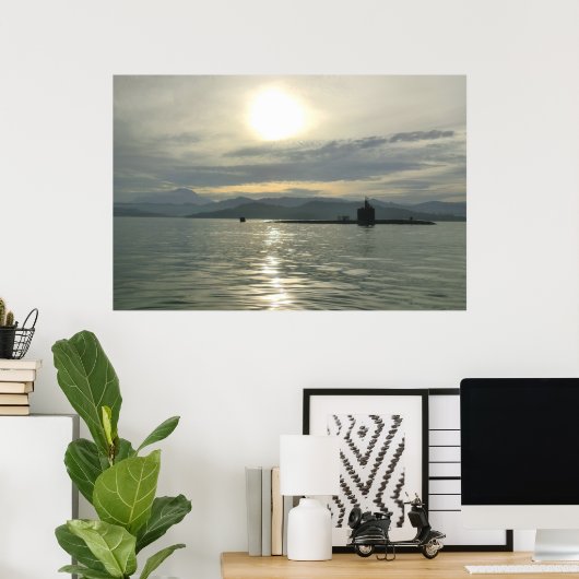 USS Jacksonville (SSN 699) ポスター (ホームオフィス)