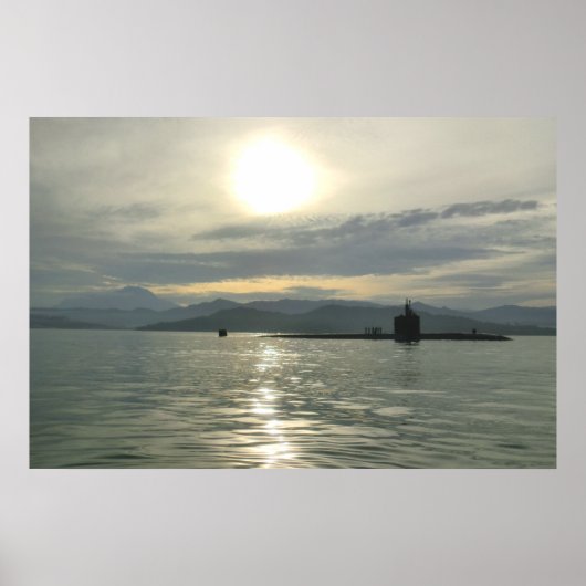 USS Jacksonville (SSN 699) ポスター (正面)