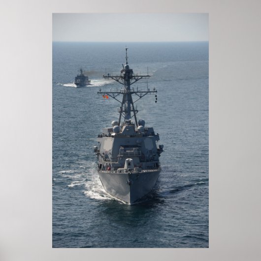 USS Jason Dunham (DDG 109) ポスター (正面)