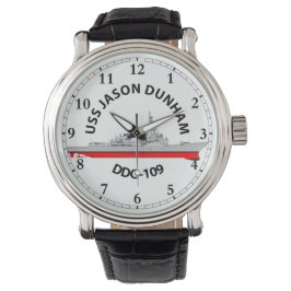 USS JASON DUNHAM - DDG-109 - ARLEIGH BURKE WATCH 腕時計