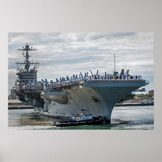 USS John C. Stennis (CVN 74) ポスター (正面)