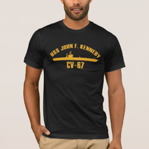 USS John F Kennedy CV-67 Tシャツ