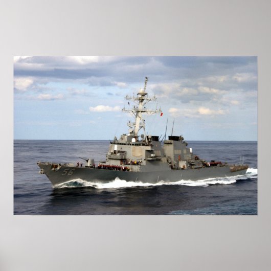 USS John S. McCain (DDG 56) ポスター (正面)