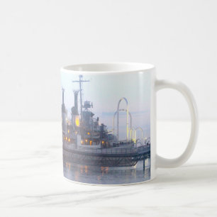 USS Kiddのマグ コーヒーマグカップ