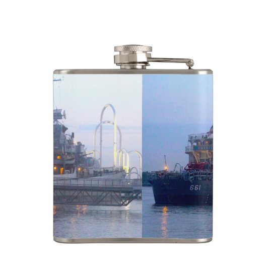 USS KIDDフラスコ フラスク (裏面)