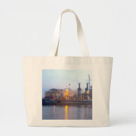 USS KIDD DD 661トートバッグ ラージトートバッグ