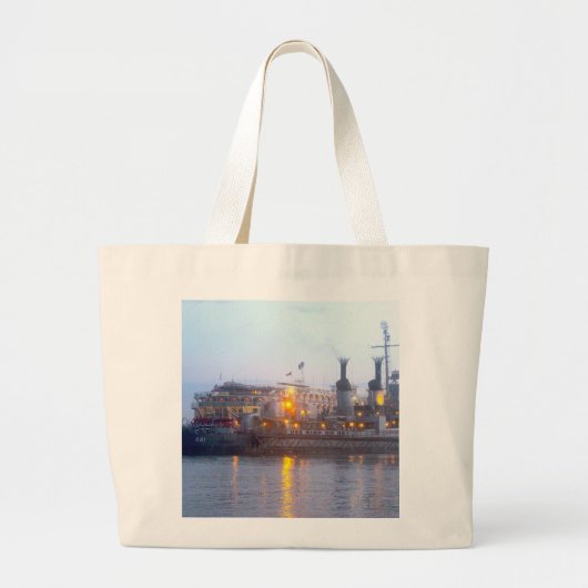 USS KIDD DD 661トートバッグ ラージトートバッグ (正面)