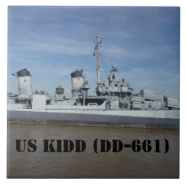USS KIDD DD 661 タイル