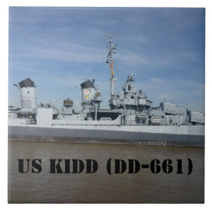USS KIDD DD 661 タイル