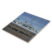 USS KIDD DD 661 タイル (側面)