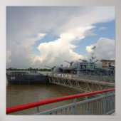 USS KIDD DD 661 ポスター (正面)