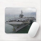 USS KITTY HAWKの航空母艦のmousepad マウスパッド (マウス)