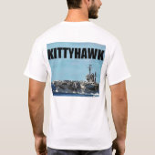 USS KITTY HAWK Tシャツ (裏面)