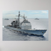 USS Lake Champlain (CG 57) ポスター (正面)