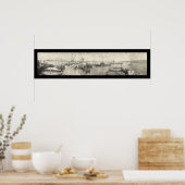 USS Maine Havana Cuba写真1911 ポスター (キッチン)