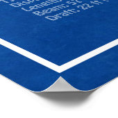 USS Maine - Ship Blueprint Plans ABD ポスター (角)