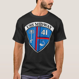 USS Midway Zip  Tシャツ