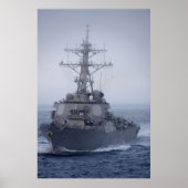 USS Milius (DDG 69) ポスター (正面)