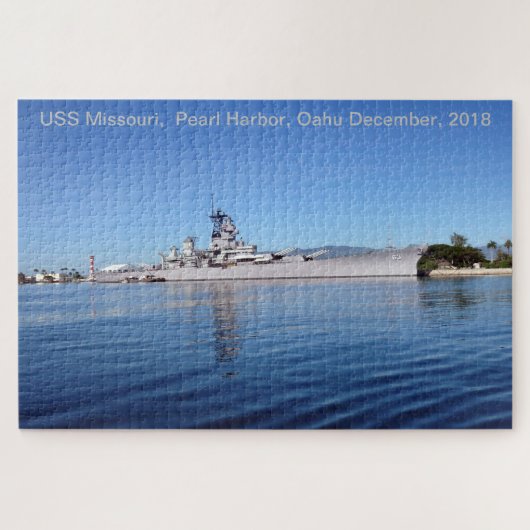 USS Missouri ジグソーパズル (横)