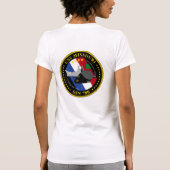 USS MISSOURI Ladie Tの特性 Tシャツ (裏面)