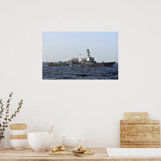 USS Momsen (DDG 92) ポスター (キッチン)