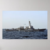 USS Momsen (DDG 92) ポスター (正面)