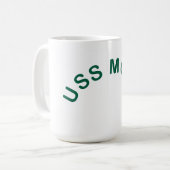 USS MOOCマグカップ コーヒーマグカップ (正面左)