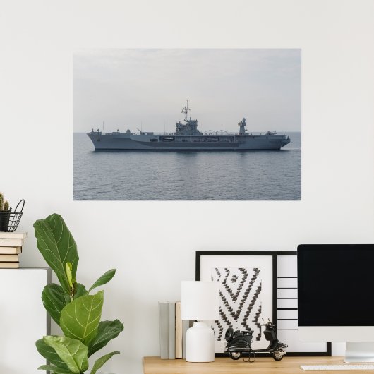 USS Mount Whitney (LCC 20) ポスター (ホームオフィス)
