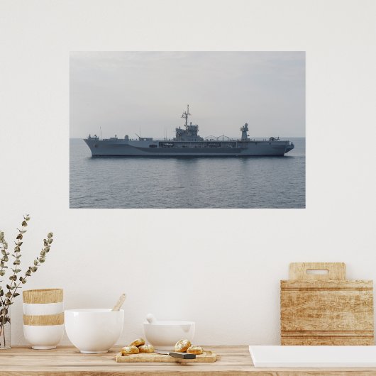 USS Mount Whitney (LCC 20) ポスター (キッチン)