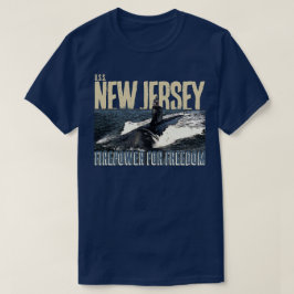 USS NEW JERSEY Tシャツ