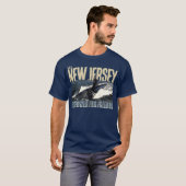 USS NEW JERSEY Tシャツ (正面フル)