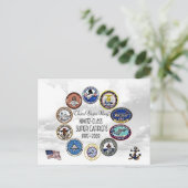 USS NIMITZ CLASS航空機キャリア – はがき (スタンド正面)