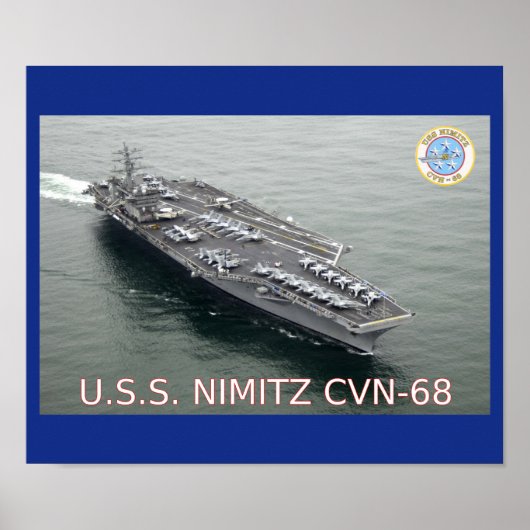 USS Nimitz CVN-68ポスター ポスター (正面)