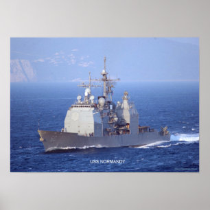 USS Normandy (CG 60) ポスター